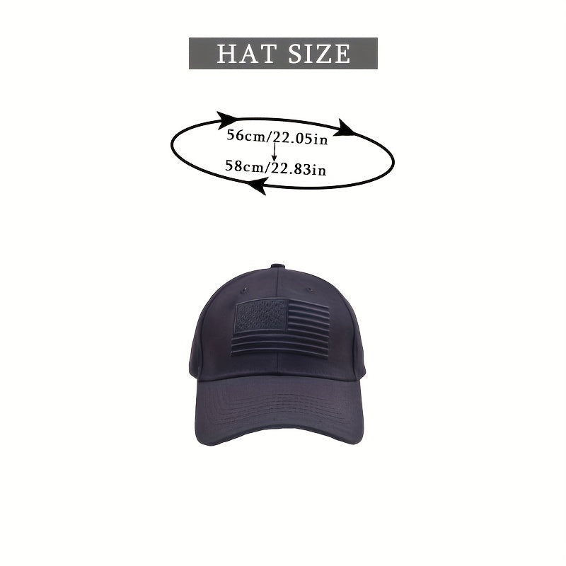Flag Embroidery Baseball Cap Patriotic Independence Dad Hat