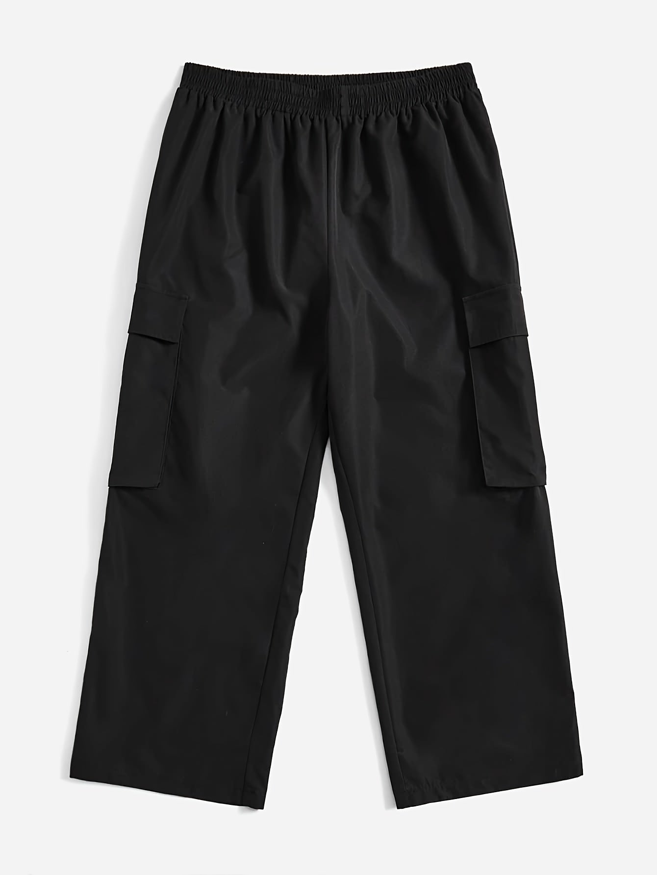  Wide Leg Cargo Trousers With Pockets