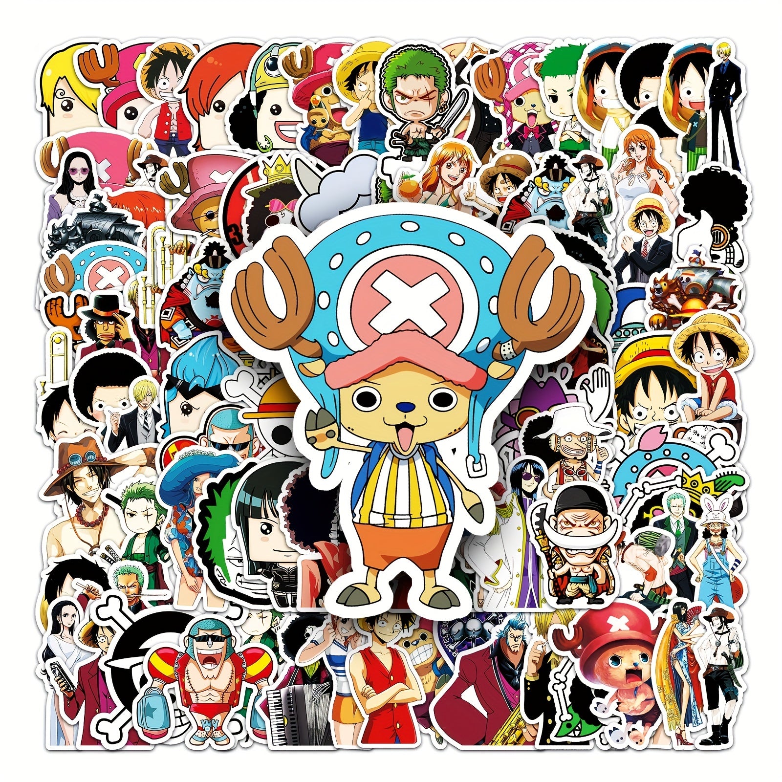 106 Anime Stickers Waterproof & Durable for Skateboards Luggage DIY Projects