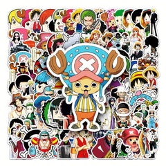106 Anime Stickers Waterproof & Durable for Skateboards Luggage DIY Projects