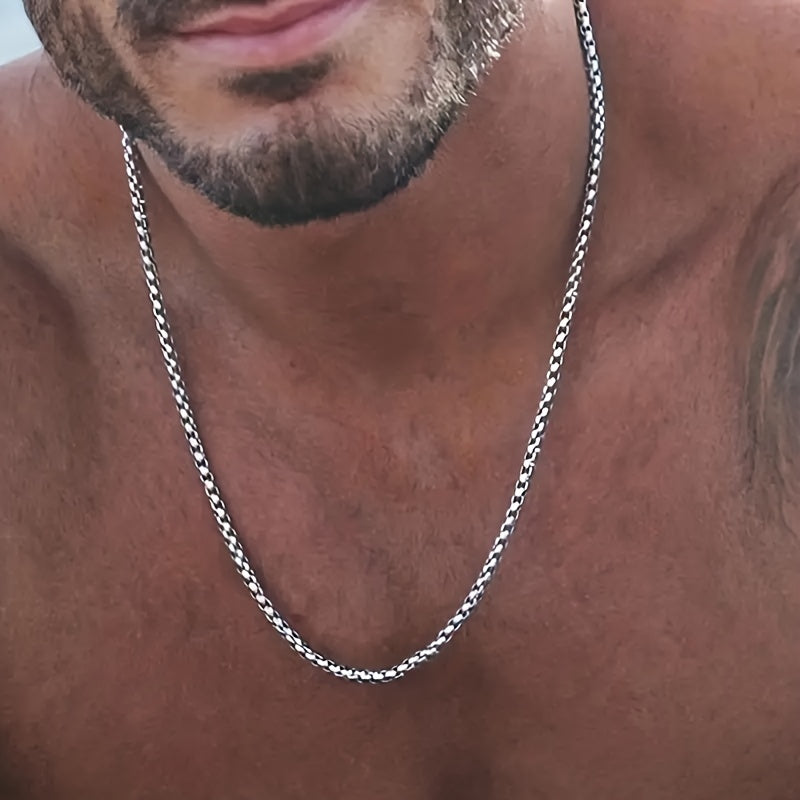 Men's Minimalist Chain Necklace Hip hop Necklace Accessories