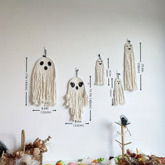 Handwoven Ghost Decorations Halloween Party Decoration Props Horror