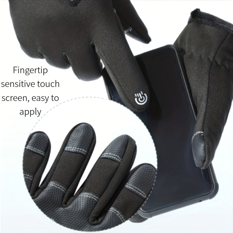Winter Waterproof Touch Screen Warm Gloves for Cycling