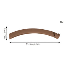 Large Matte Banana Hair Clip for Thick Hair