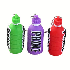 Creative Beverage Bottle Silicone Key Chain Men's Small Gift