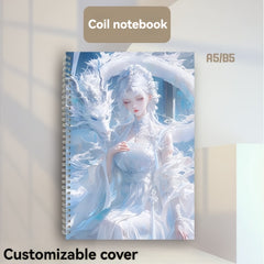 Customizable Spiral Notebook Soft Cover A5 B5 Size