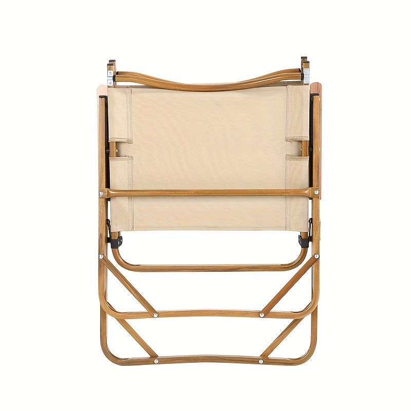 Lightweight Wooden Folding Chair for Outdoor Fishing Camping
