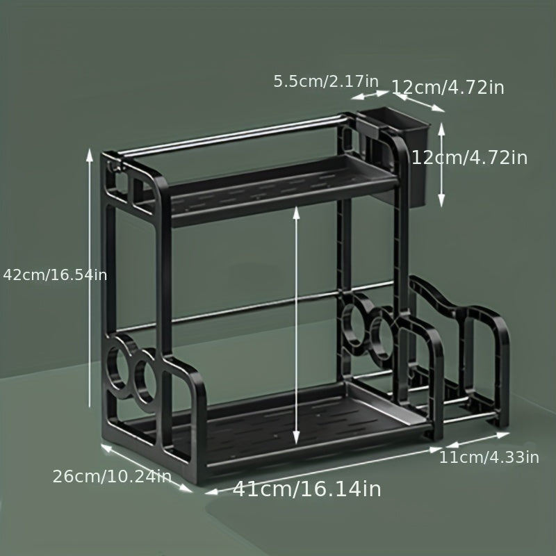 Spice Dressing Board Organizer Rack Rest Cutlery Kitchen Tool Acces