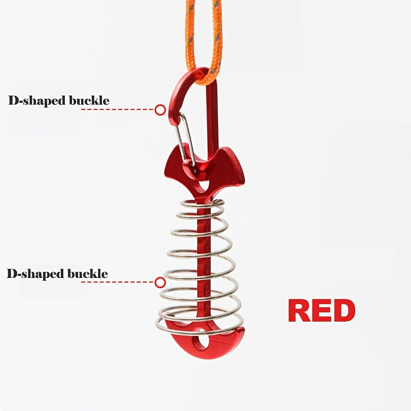 Stainless Steel Tent Ground Anchor Pegs for Outdoor Camping