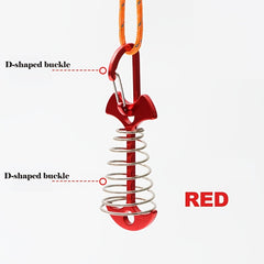 Stainless Steel Tent Ground Anchor Pegs for Outdoor Camping