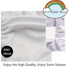 Adjustable Reusable Swim Diaper for Toddlers 9-36 Months