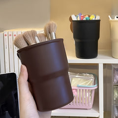 Car Air Outlet Water Cup Holder Storage Pen Makeup Brush Organizer