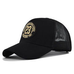 Retro Style Mesh Baseball Cap for Men and Women