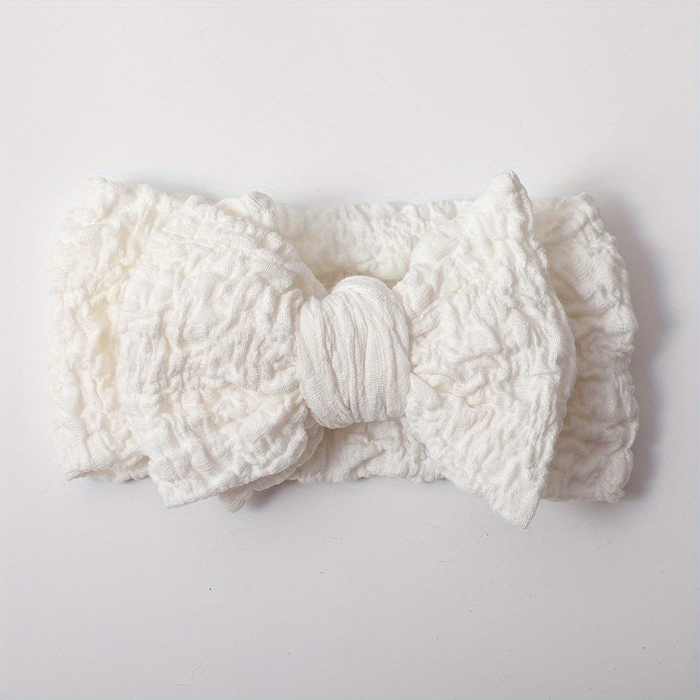 Bow Headbands Soft Hair Accessories For Baby Girls Kids