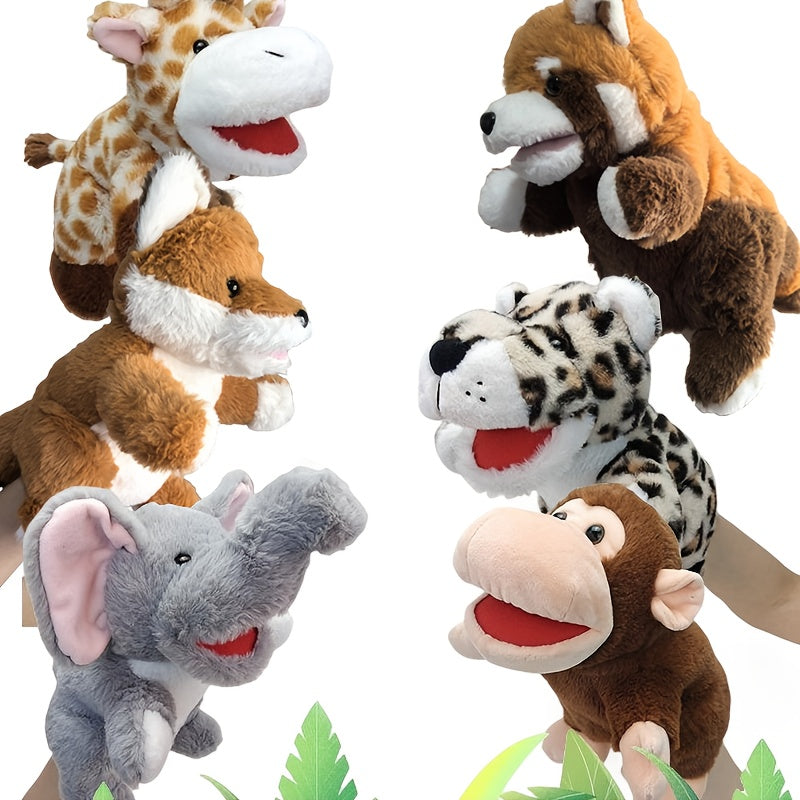 Animal Hand Puppet Set for Parent Child Interaction