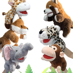 Animal Hand Puppet Set for Parent Child Interaction