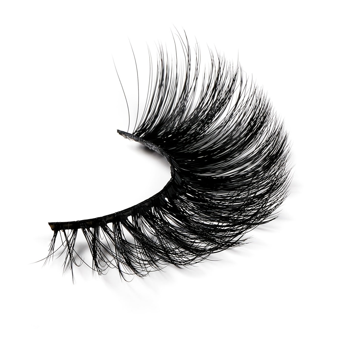 4 Pairs Eyelashes 2 Brushes Complete Lashes 17mm Fluffy Wispy False Eyelashes