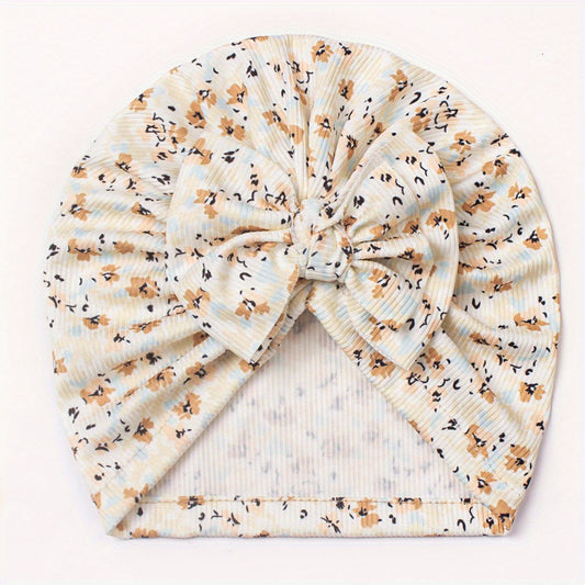 Baby Turban Headwarp Soft Bow Knotted Hat