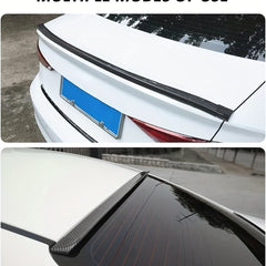 Carbon Fiber Pattern Car Rear Wing Decorative Strip, Hatchback General Purpose