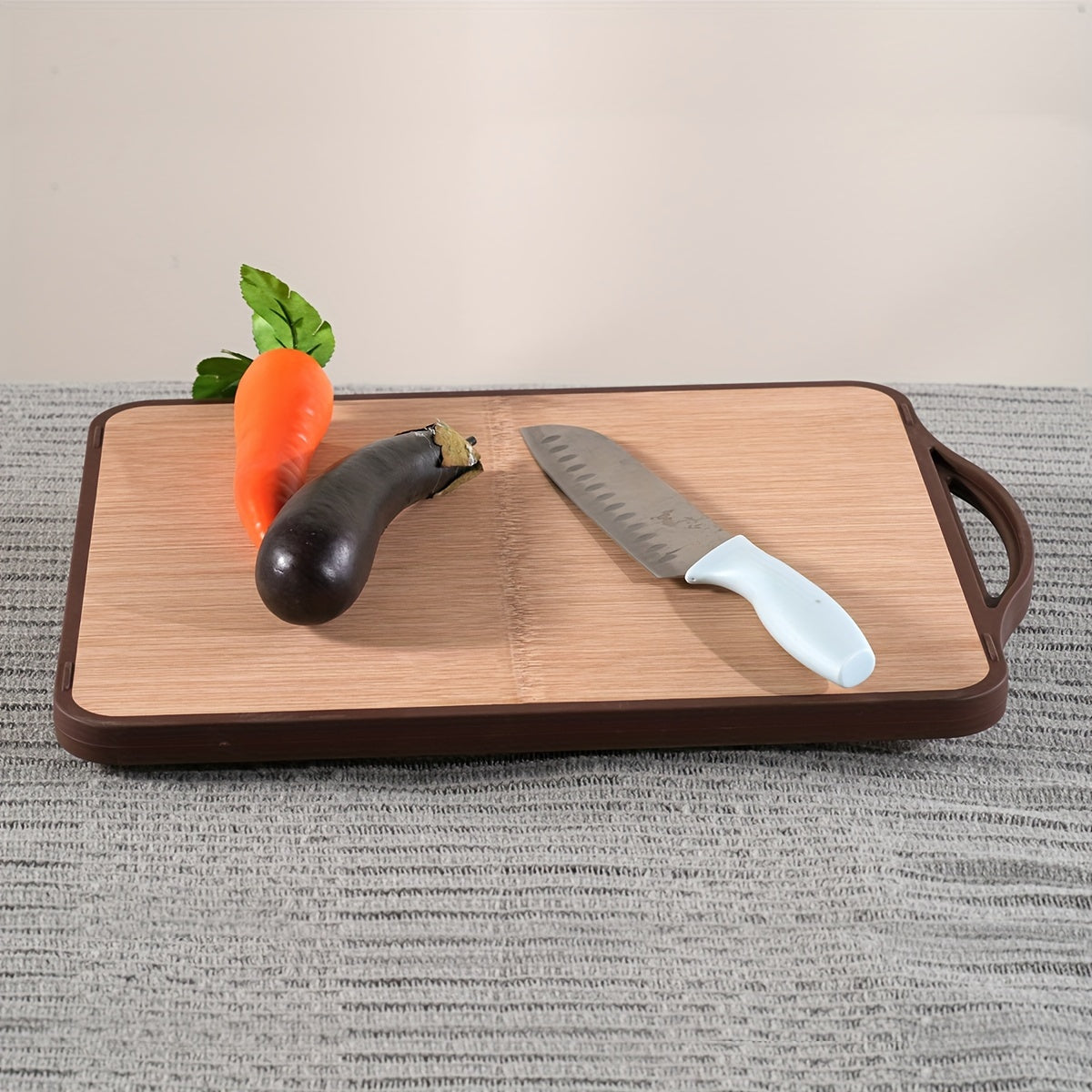 Bamboo Glue Vegetable Plate Cutting Board Kitchen Pattern Plate