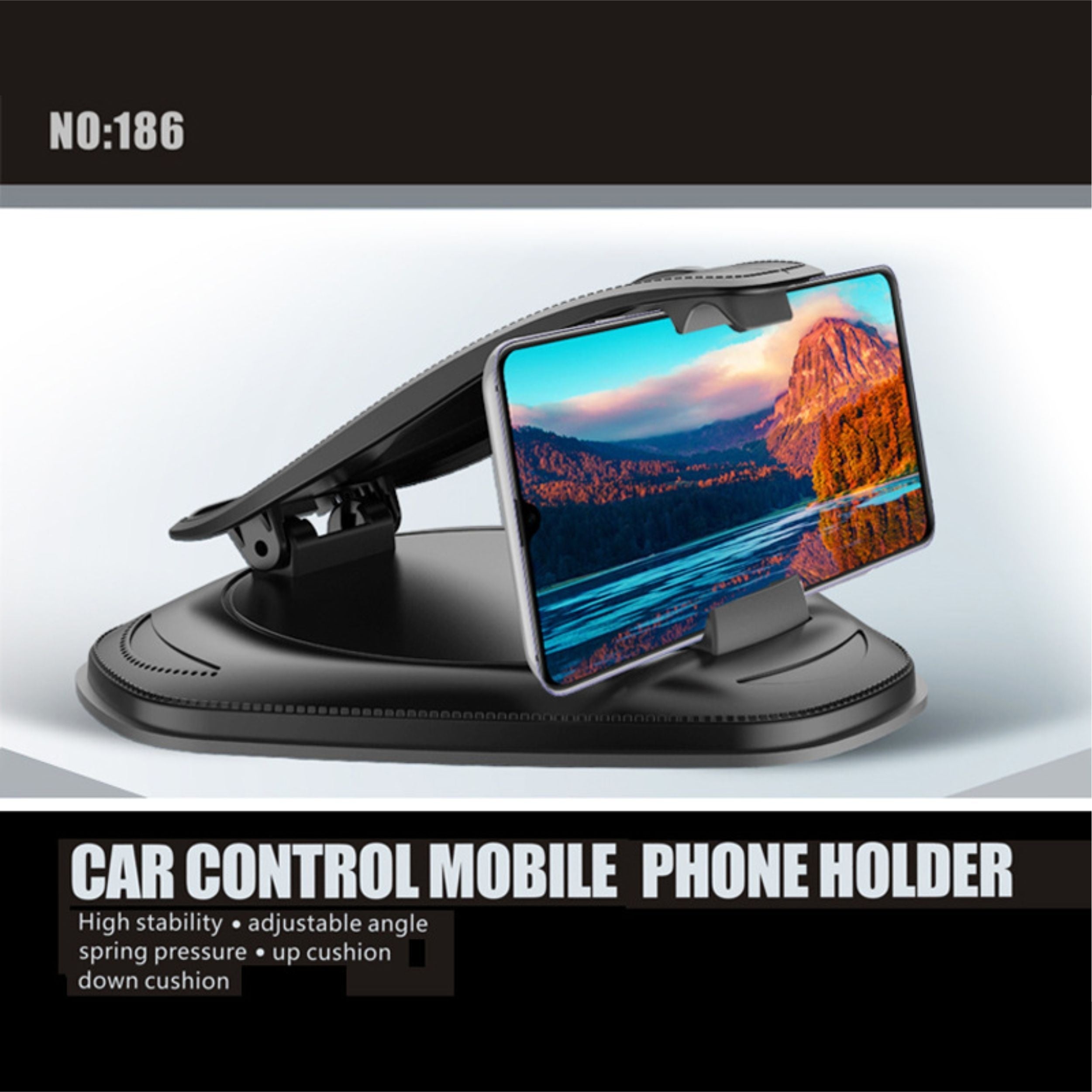 Universal Car Dashboard Suction Cup Mount Phone Holder Stand Bracket