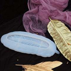 Feather Resin Tray Mold for Epoxy Resin DIY Crafts