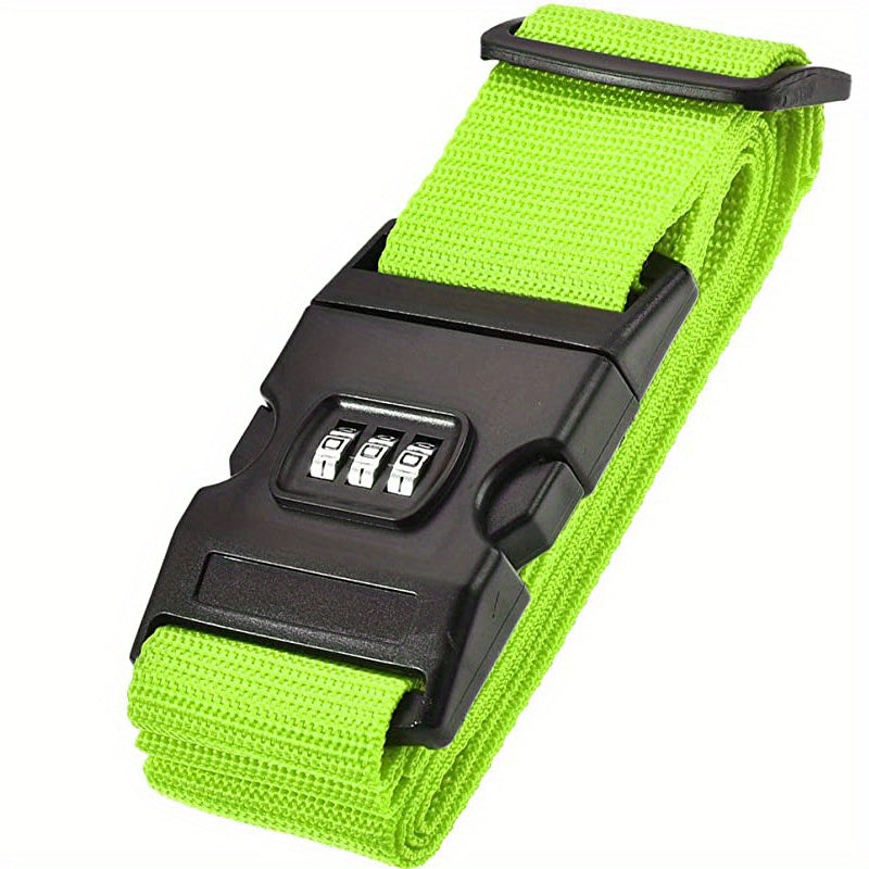 Combination Lock Luggage Belt for Travel