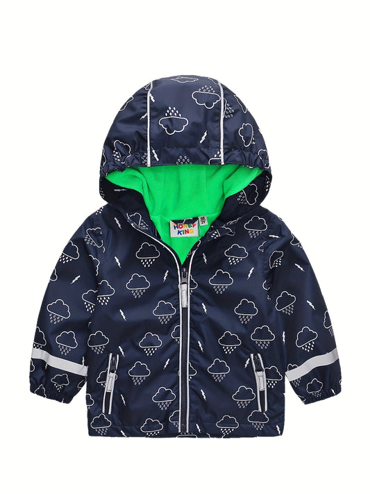 Boys Soft Shell Hooded Jacket for Outdoor Adventures