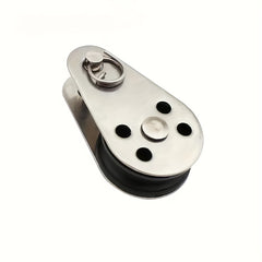 316 Stainless Steel Pulley Block Swivel Lifting Rope for Crane Marine Yacht