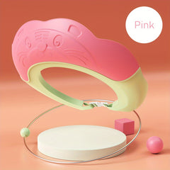 Adjustable Silicone Baby Shower Cap for Kids