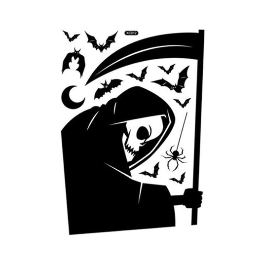Halloween Giant Ghost Monster Shadow Window Sticker