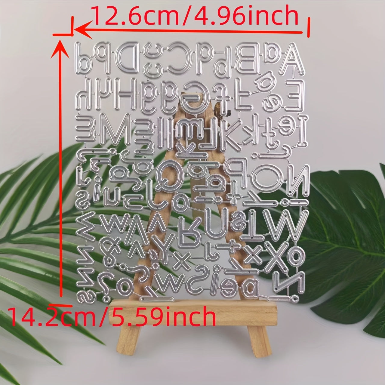 1pc English Letters Metal Cutting Die DIY Card Scrapbook Diary Decoration