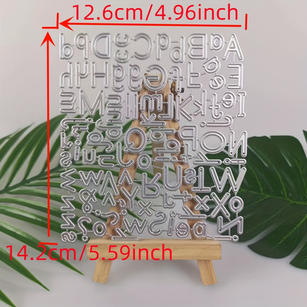 1pc English Letters Metal Cutting Die DIY Card Scrapbook Diary Decoration