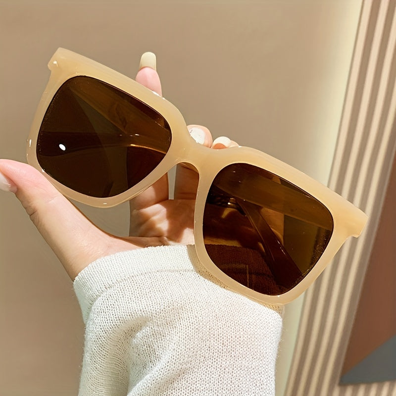 Jelly Square Sunglasses UV400 Anti Glare Sun Shades