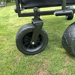 8 inch Wide Wheel Camping Cart Portable Folding Cart