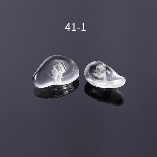 10 Pairs OOLVS Transparent Nose Pads for Glasses
