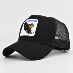 Animal Embroidery Sunshade Hip Hop Baseball Cap