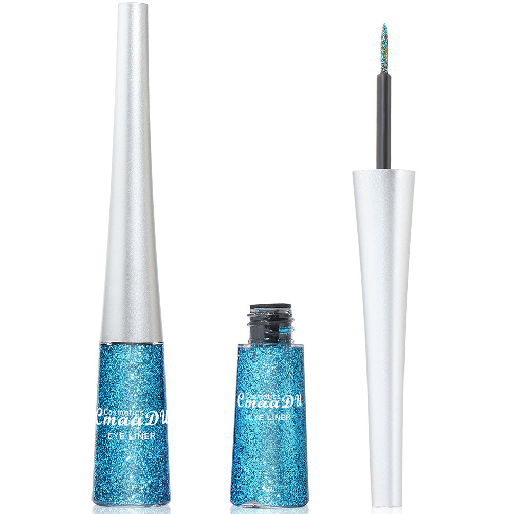 Waterproof Glitter Metallic Liquid Eyeliner Pencil Long Lasting Eye Makeup