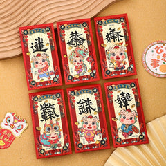 6pcs Red Packet Home Party Festive