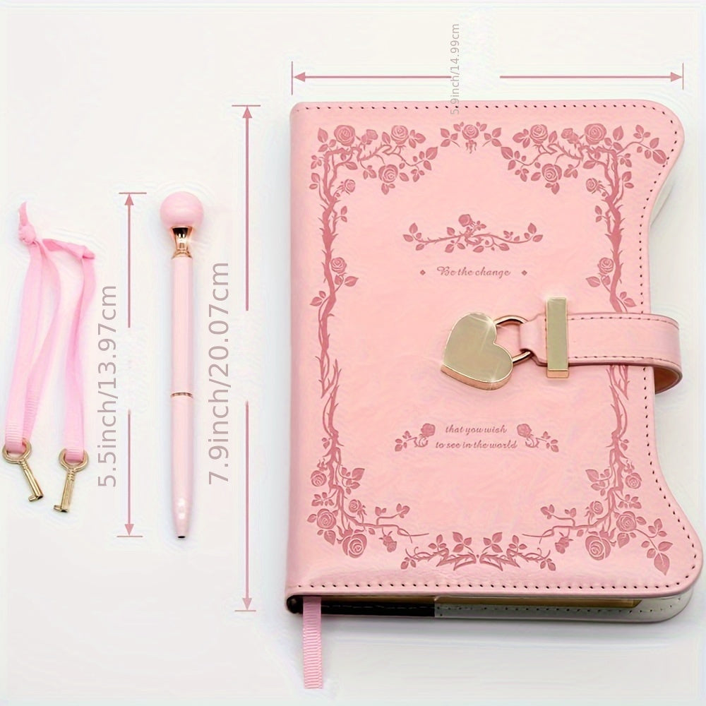 Girls Diaries Locks and Keys Notebook