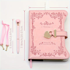 Girls Diaries Locks and Keys Notebook