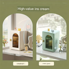 Glass Cup Storage Box Desktop Dustproof Water Mug Organizer Tea Cup Storage