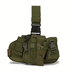Tactical Leg Rig with MOLLE Pouches