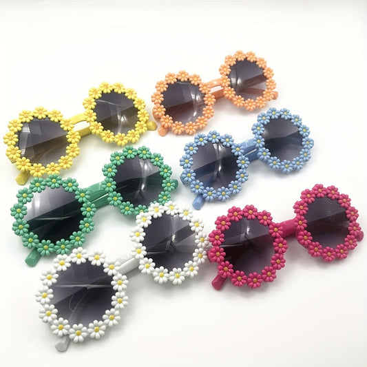 Fashionable Sunshade Wreath Sunglasses For Girls