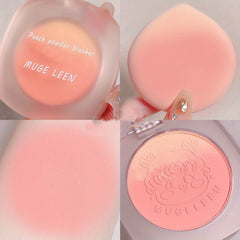 Gradient Blush Palette Waterproof Shimmer Blush Powder