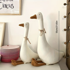 Cute Cartoon Goose Doll for Kids' Room Decor
