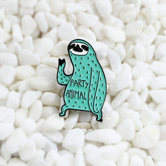 Men's Green Animal Pattern Zinc Alloy Pin
