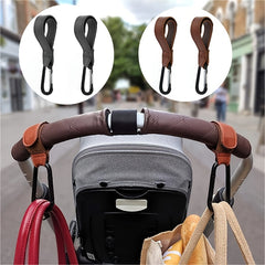 Universal Stroller Hooks for Hanging - Multipurpose Stroller Bag Hook