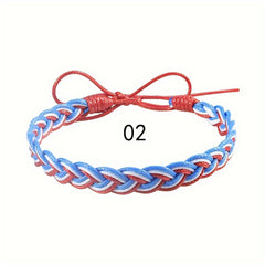 Handwoven Rope Sports Bracelet Bohemian Style Braided Wristband