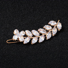 Crystal Zircon Hairpin Metal Clip Women's Hair Accessory